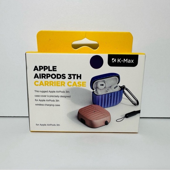 🆕Soft Hard AirPods 3rd Generation Compatible Protective Carrier Case - Picture 9 of 9